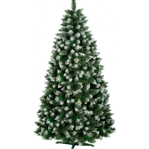 Brad artificial Eufrasio cu Varfuri Ninse si CONURI 120 cm
