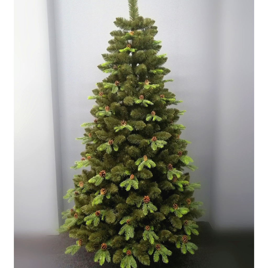 Brad artificial Flavius Ace 3D + 2D si conuri - 220 cm