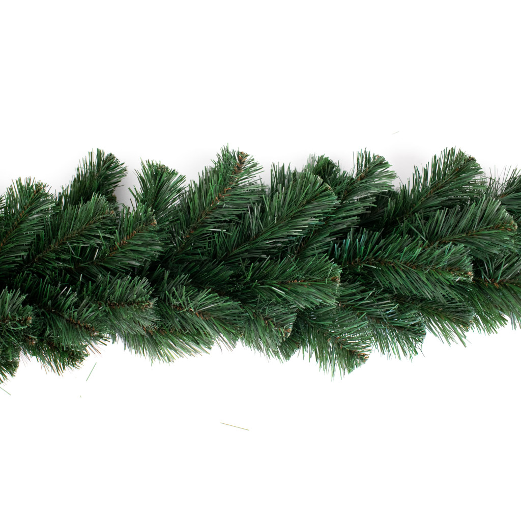 Ghirlanda de Craciun verde din PVC Fairy tale 2m