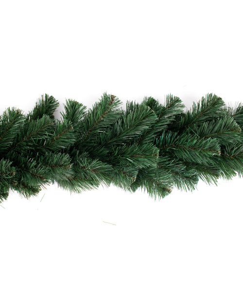 Ghirlanda de Craciun verde din PVC Fairy tale 2m
