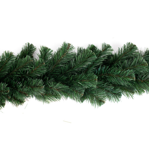 Ghirlanda de Craciun verde din PVC Fairy tale 2m