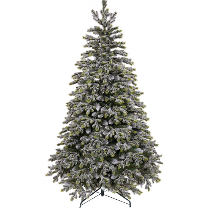 Brad Artificial Burnitat 3D + 2D - 220 cm