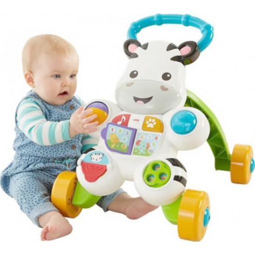 Premergator interactiv Mattel - zebra alba