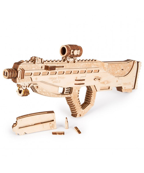 Puzzle 3D din lemn pusca de asalt USG-2