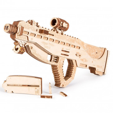 Puzzle 3D din lemn pusca de asalt USG-2