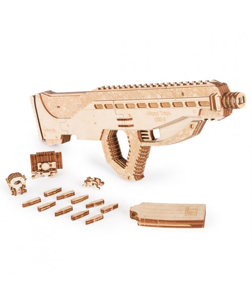 Puzzle 3D din lemn pusca de asalt USG-2