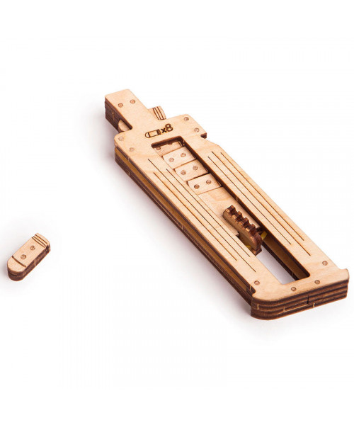 Puzzle 3D din lemn pusca de asalt