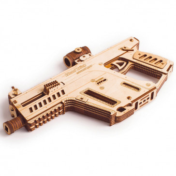 Puzzle 3D din lemn pusca de asalt