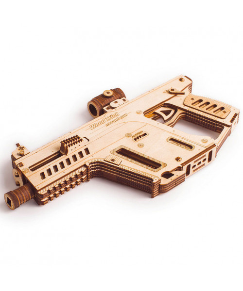 Puzzle 3D din lemn pusca de asalt
