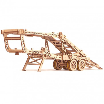 Puzzle 3D din lemn remorca auto pentru tirul Big Rig