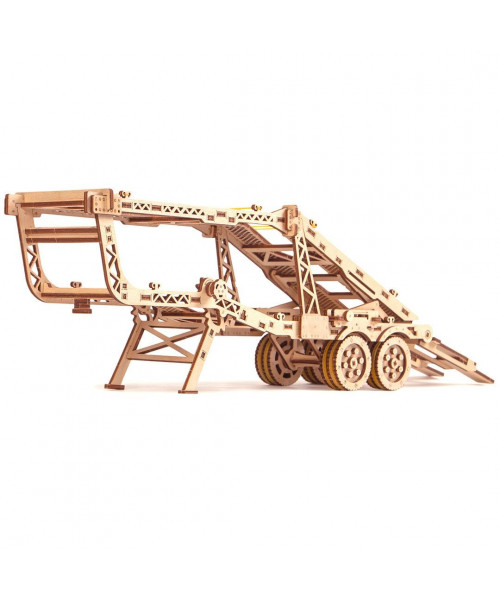 Puzzle 3D din lemn remorca auto pentru tirul Big Rig