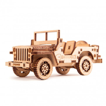 Puzzle 3D din lemn remorca auto pentru tirul Big Rig