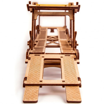 Puzzle 3D din lemn remorca auto pentru tirul Big Rig