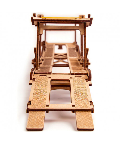 Puzzle 3D din lemn remorca auto pentru tirul Big Rig