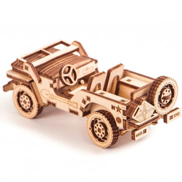 Puzzle 3D din lemn remorca auto pentru tirul Big Rig