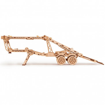 Puzzle 3D din lemn remorca auto pentru tirul Big Rig