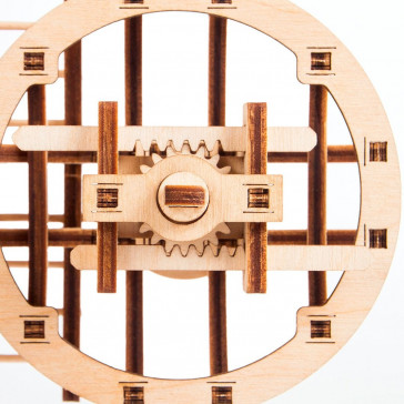 Puzzle 3D din lemn remorca cisterna pentru tirul Big Rig