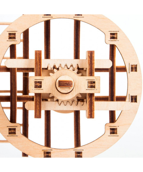 Puzzle 3D din lemn remorca cisterna pentru tirul Big Rig