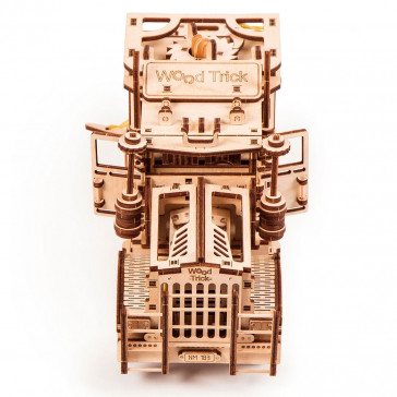 Puzzle 3D mecanic din lemn tir Big Rig