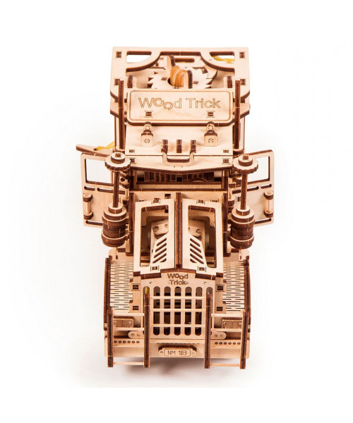 Puzzle 3D mecanic din lemn tir Big Rig