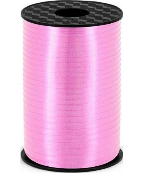 Rola panglica decorativa roz lungime 225m, latime 5mm