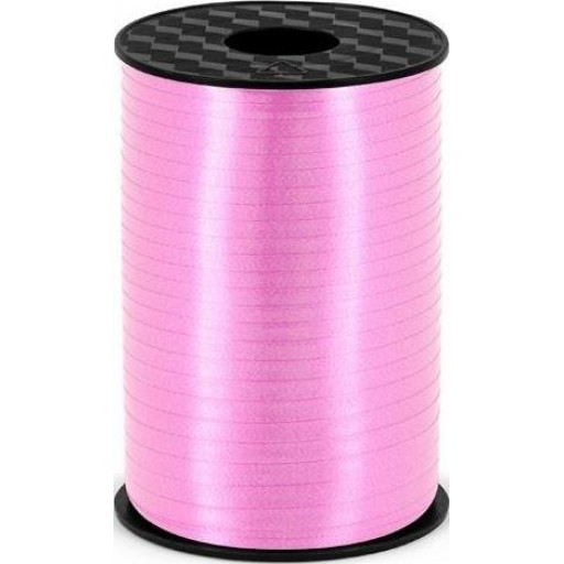 Rola panglica decorativa roz lungime 225m, latime 5mm