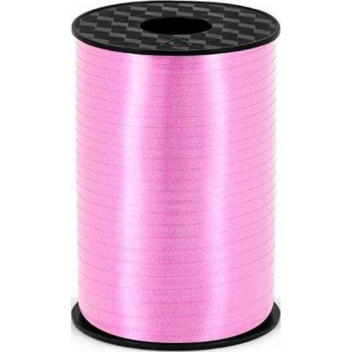 Rola panglica decorativa roz lungime 225m, latime 5mm
