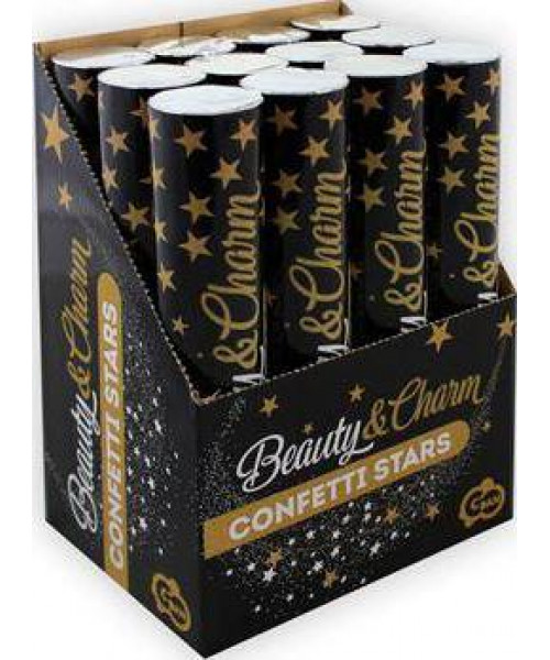 Tub confetti stelute aurii 30cm