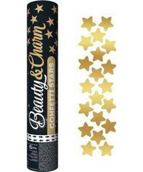 Tub confetti stelute aurii 30cm