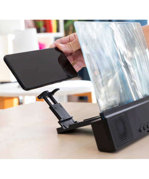 Amplificator de ecran cu difuzor pentru telefon mobil