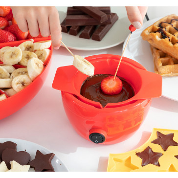 Aparat pentru preparare fondue, ciocolata si jeleu