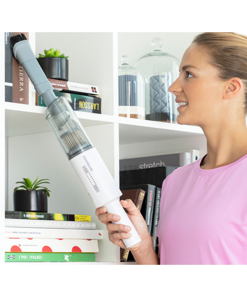 Aspirator portabil wireless cu 3 accesorii