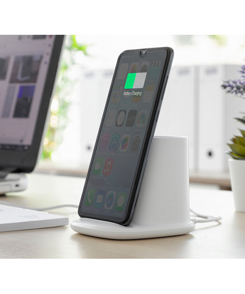 Incarcator wireless cu suport organizator și lampa led usb 5-in-1