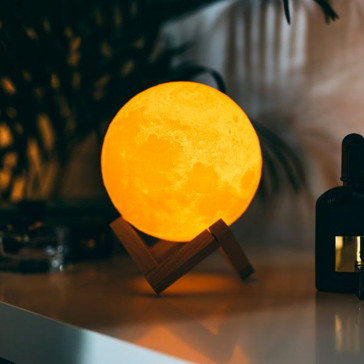 Lampa luna plina 3D