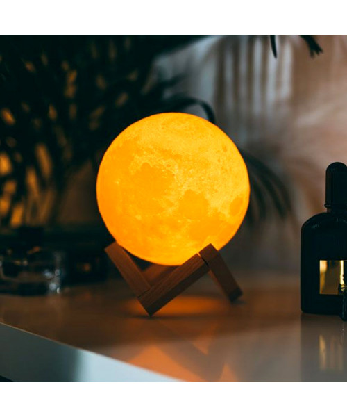 Lampa luna plina 3D