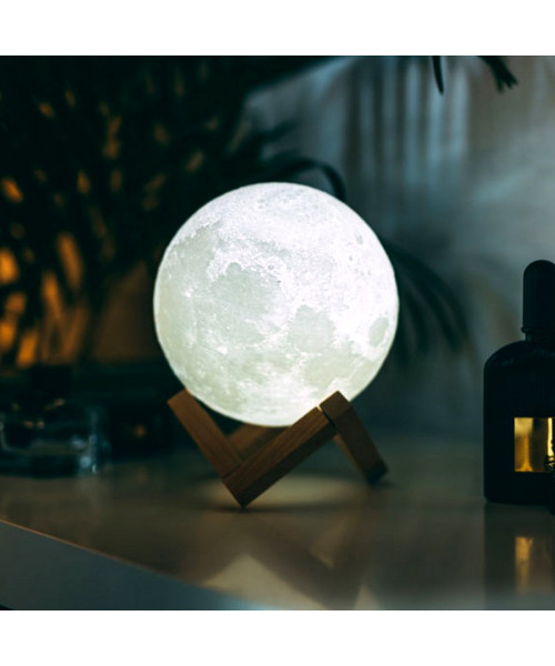 Lampa luna plina 3D