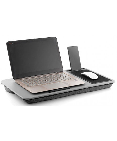 Masuta pentru laptop portabila cu perna, mouse pad si suport telefon