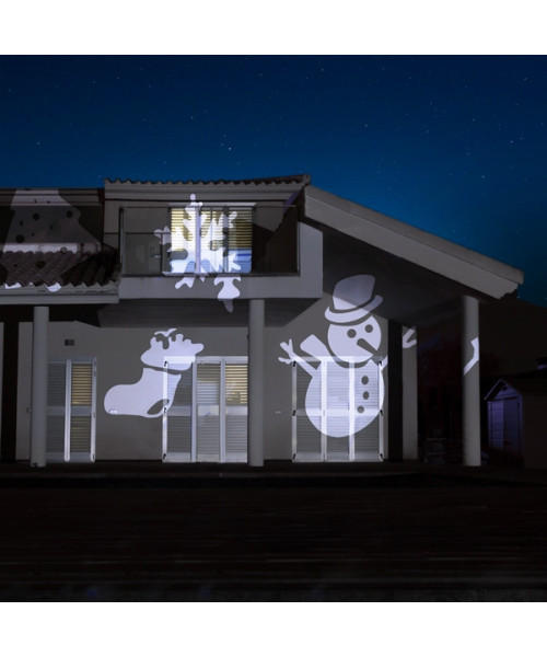 Proiector led decorativ pentru exterior