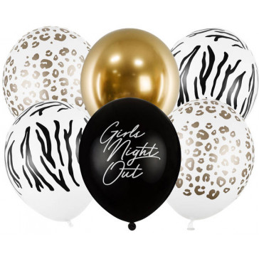 Set 6 baloane din latex Girls night out