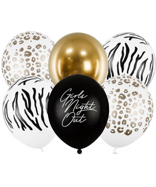Set 6 baloane din latex Girls night out