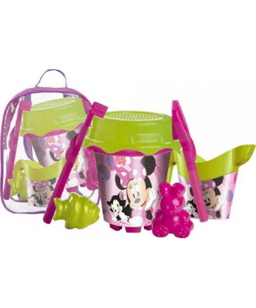 Set de jucarii de plaja Minnie Mouse - 18cm