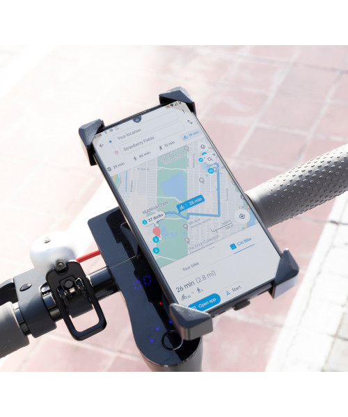 Suport automat pentru smartphone pentru toate tipurile de ghidon