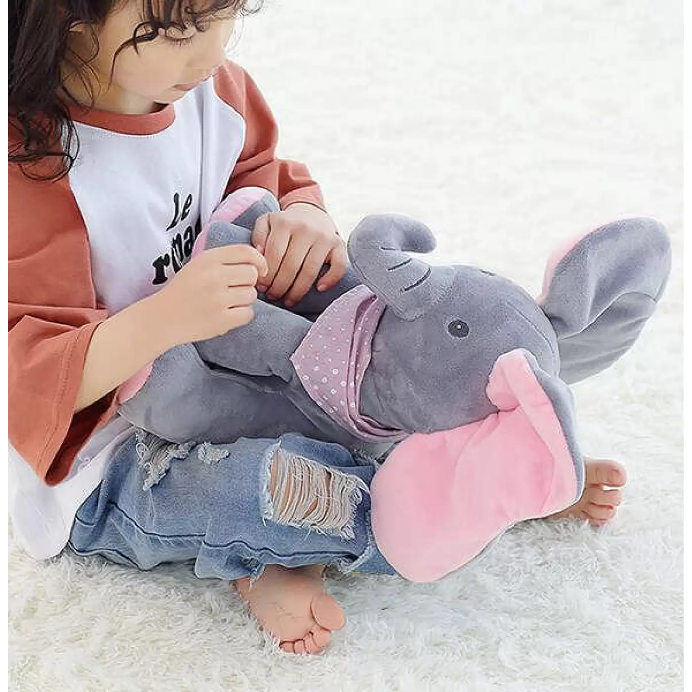 Elefant de plus interactiv cadou copii