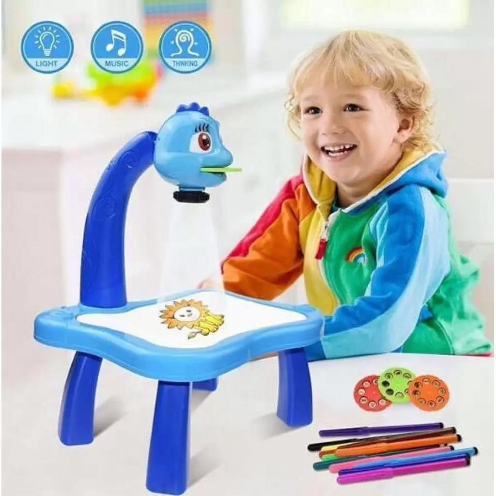 cadou copii Proiector cu masa de desen