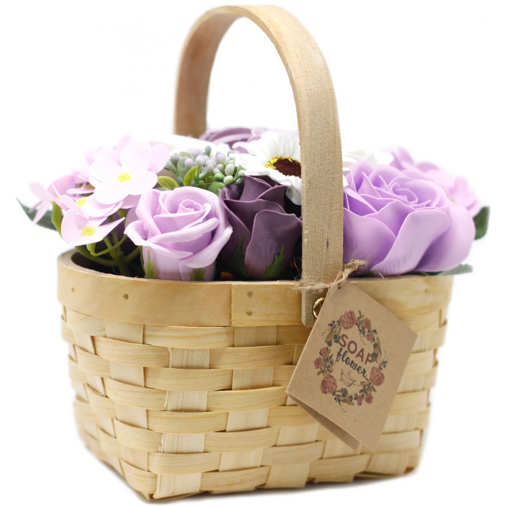 Buchet mare flori de sapun cadouri femei mos nicolae