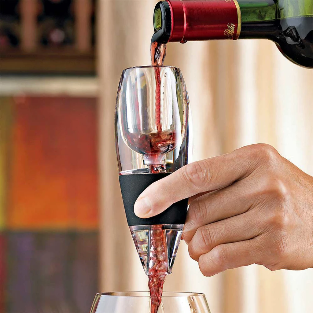 Decantor pentru vin cadouri barbati mos nicolae