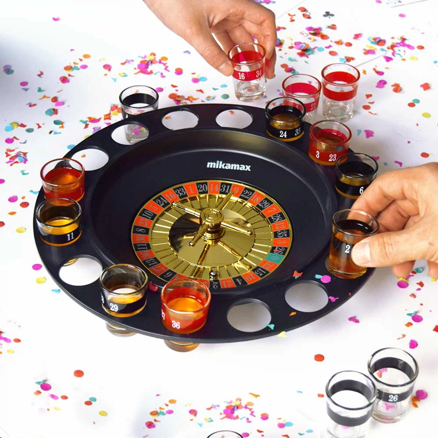 Joc ruleta cu shot-uri cadou barbati
