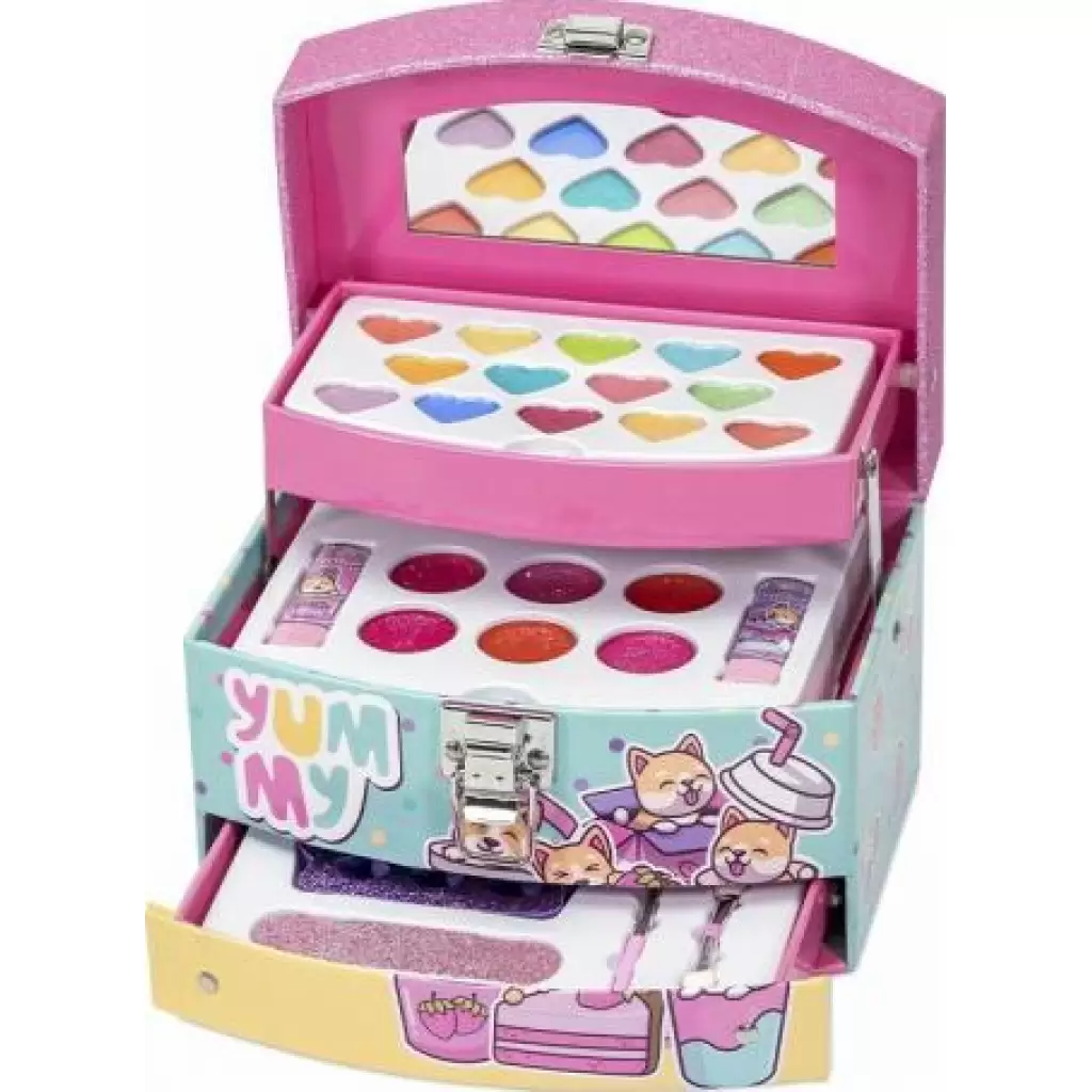 Jucarie set de machiaj pentru fetite Martinelia yummt 26 piese cadou mos nicolae copii