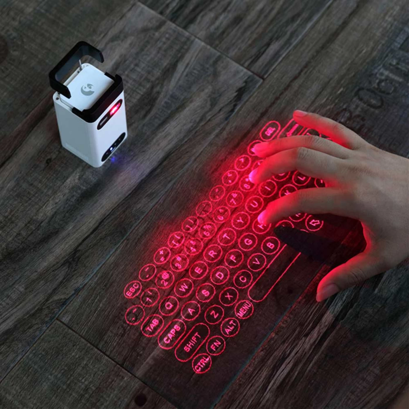 Tastatura laser cadou barbati